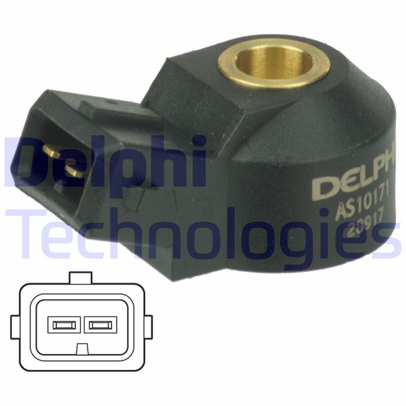 Sensor de detonação DELPHI AS10171 DELPHI AS10171 Sensor de detonação MERCEDES-BENZ SPRINTER 2013