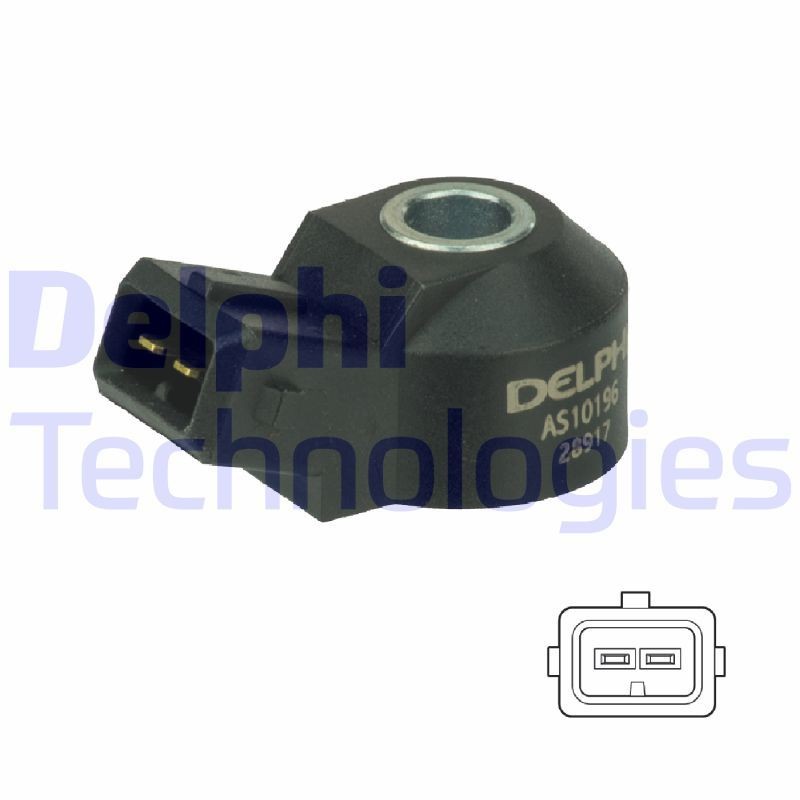 DELPHI Klopfsensor AS10196 Klopfsensor DELPHI Ford ESCORT AS10196