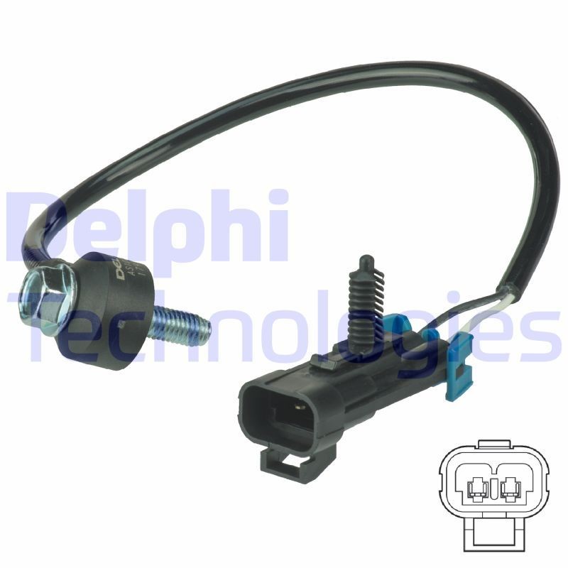 DELPHI Nakutustunnistin AS10211 AS10211 DELPHI Nakutustunnistin FIAT SEICENTO