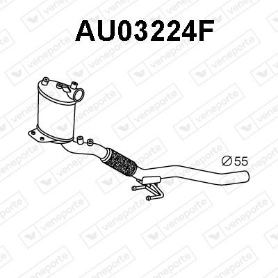VENEPORTE Filter pevných častíc AU03224F VENEPORTE Filter pevných častíc SKODA AU03224F