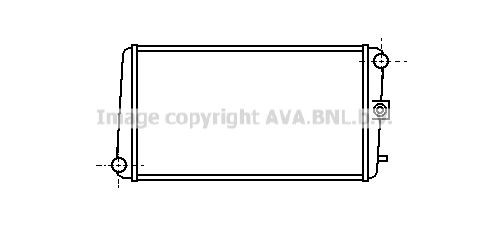 PRASCO Ψυγείο, ψύξη κινητήρα AU2026 PRASCO AU2026 Ψυγειο νερου RENAULT TRUCKS MESSENGER κόστος