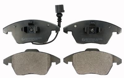 DENCKERMANN Pastilhas de travão B110858 Calços de travão DENCKERMANN IBIZA B110858 baratos