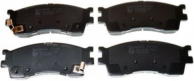 DENCKERMANN Bromsbelägg B111068 DENCKERMANN B111068 bromsbelägg sport Cerato Sedan pris