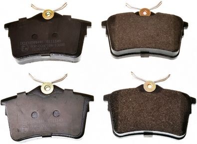 DENCKERMANN Plaquettes de frein B111149 B111149 Plaquettes de frein DENCKERMANN PEUGEOT 3008