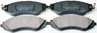 DENCKERMANN Pastilhas de travão B111234 Jogo de pastilhas de travão DENCKERMANN Chevrolet REZZO B111234