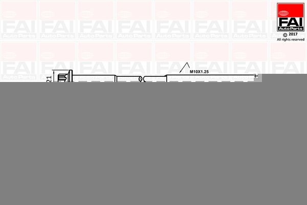 FAI AutoParts Klapikaanekruvikomplekt B1140 B1140 Klapikaanekruvikomplekt JAGUAR E-PACE FAI AutoParts