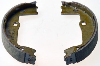 DENCKERMANN Bremsebakkesæt B120040 DENCKERMANN B120040 Saab 9-5 Stationcar Bremsebakker til en rimelig pris
