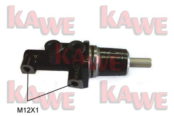 KAWE Jarrupääsylinteri B1495 Jarrupääsylinteri KAWE Männän Ø: 23,8 mm, Alumiini, 12 X 1 (2)