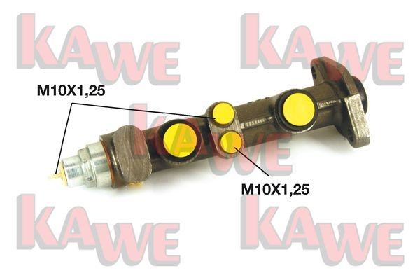 KAWE Jarrupääsylinteri B6725 B6725 KAWE Jarrupääsylinteri Seat ALHAMBRA hinta