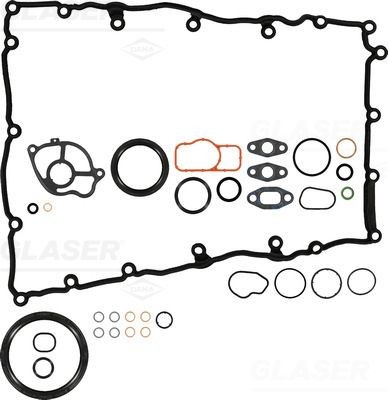 GLASER Pakkingsset, motorblok B82481-00 Mercedes-Benz C-Klasse Pakkingsset motorblok GLASER B82481-00