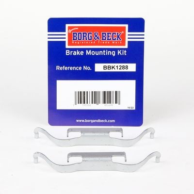 BORG & BECK Kit accessori, pastiglia freno BBK1288 BBK1288 Kit accessori, pastiglia freno ALFA ROMEO BORG & BECK costo