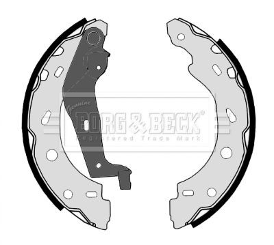 BORG & BECK Bremsesko sett BBS6309 Bremseskosett BORG & BECK Kia SPORTAGE BBS6309