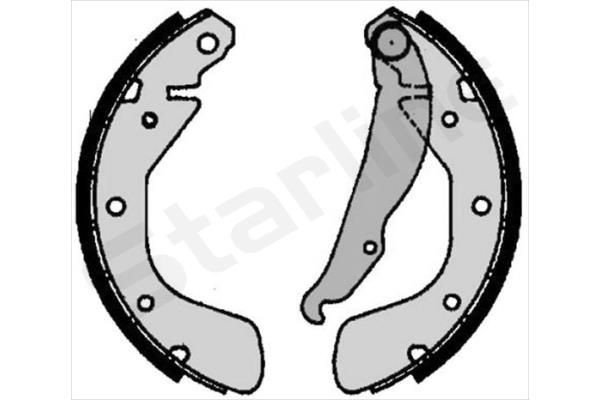 STARLINE Remschoenset BC 06790 STARLINE BC 06790 originele Remschoenset VAUXHALL NOVA prijs