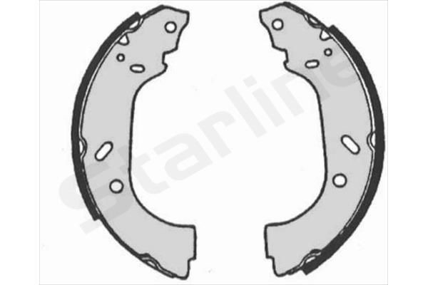 STARLINE Bremsbackensatz BC 07150 Preis Peugeot 224 Bremsbacken Set BC 07150 STARLINE