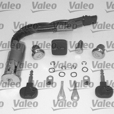 VALEO Σετ κυλίνδρων κλειδαριάς 252181 252181 Κύλινδρος κλειδαριάς VALEO SKODA KAROQ