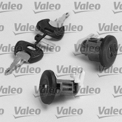 VALEO Σετ κυλίνδρων κλειδαριάς 252383 Κύλινδρος κλειδαριάς VALEO KAROQ 252383 φθηνά