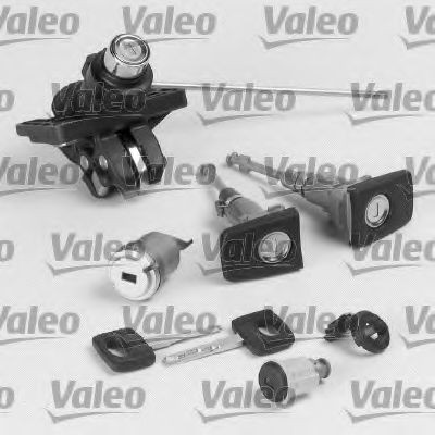 VALEO Schließzylindersatz 256637 256637 Schließzylinder CHRYSLER GRAND VOYAGER VALEO kaufen