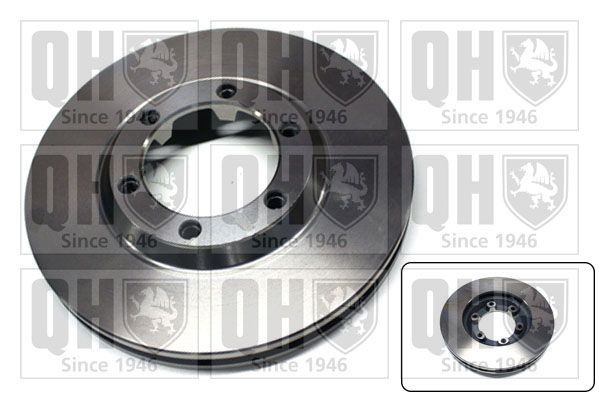 QUINTON HAZELL Bremseskive BDC6061 QUINTON HAZELL BDC6061 Sportsbremseskiver Isuzu D-MAX 8DH pris