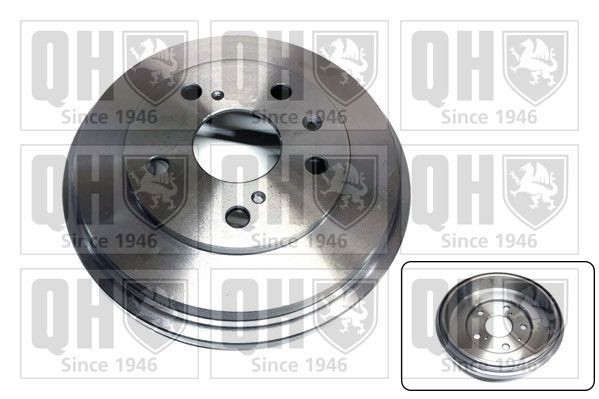 QUINTON HAZELL Bremstrommel BDR647 BDR647 QUINTON HAZELL RENAULT Bremstrommeln hinten und vorne
