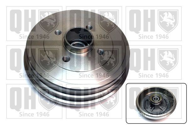 QUINTON HAZELL Brake drum BDR650 BDR650 QUINTON HAZELL KIA drum brakes