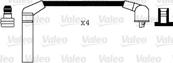 VALEO Kit cavi candele 346062 346062 costo Cavi candele VALEO HYUNDAI SONATA
