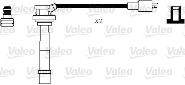 Kit cavi candele VALEO 346079 VALEO 346079 Fili candele Suzuki BALENO 2019