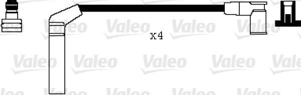 VALEO Tändkabelsats 346086 VALEO 346086 Tändkablar CITROЁN C2