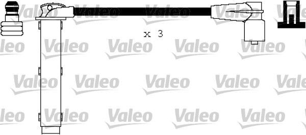 VALEO Ignition Cable Kit 346130 VALEO 346130 HONDA ACCORD ignition wire set replacement