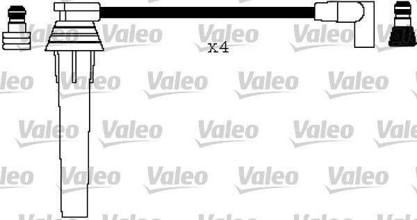 VALEO Σετ καλωδίων υψηλής τάσης 346185 Καλωδια μπουζι σετ VALEO Lexus ES 346185