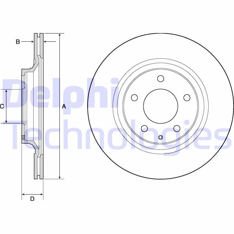 DELPHI Piduriketas BG4693C DELPHI BG4693C Pidurikettad Mazda RX 8 Kupee originaal hind