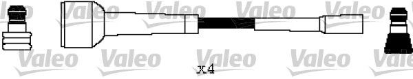 VALEO Tennplugg kabelsett 346286 Tennkabler VALEO 19 346286 billige