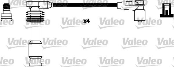VALEO Σετ καλωδίων υψηλής τάσης 346294 Μπουζοκαλώδια VALEO ES 346294 φθηνά
