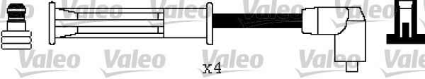 VALEO Σετ καλωδίων υψηλής τάσης 346313 Σετ μπουζοκαλώδια VALEO Lexus ES 346313