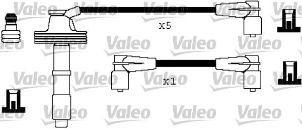 VALEO Sada zapaľovacích káblov 346327 VALEO 346327 originálne Sviečkové káble S70 (LS, 874) cena