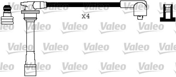 VALEO Bougiekabels 346330 346330 Bougiekabelset KIA PICANTO VALEO