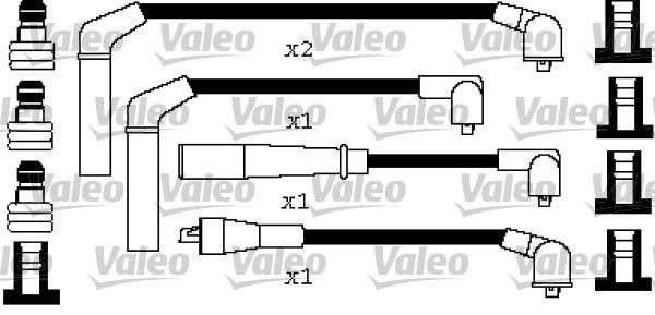 VALEO Kit cavi candele 346442 346442 Cavi candele TOYOTA MR 2 VALEO costo
