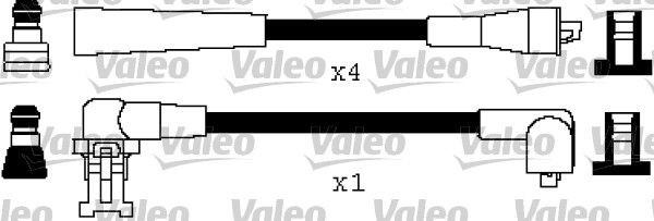 VALEO Tändkabelsats 346470 346470 VALEO tändkabel RENAULT MASTER
