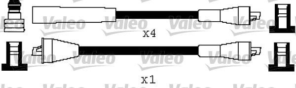 VALEO Ignition Cable Kit 346562 346562 VALEO ignition leads for OPEL ZAFIRA