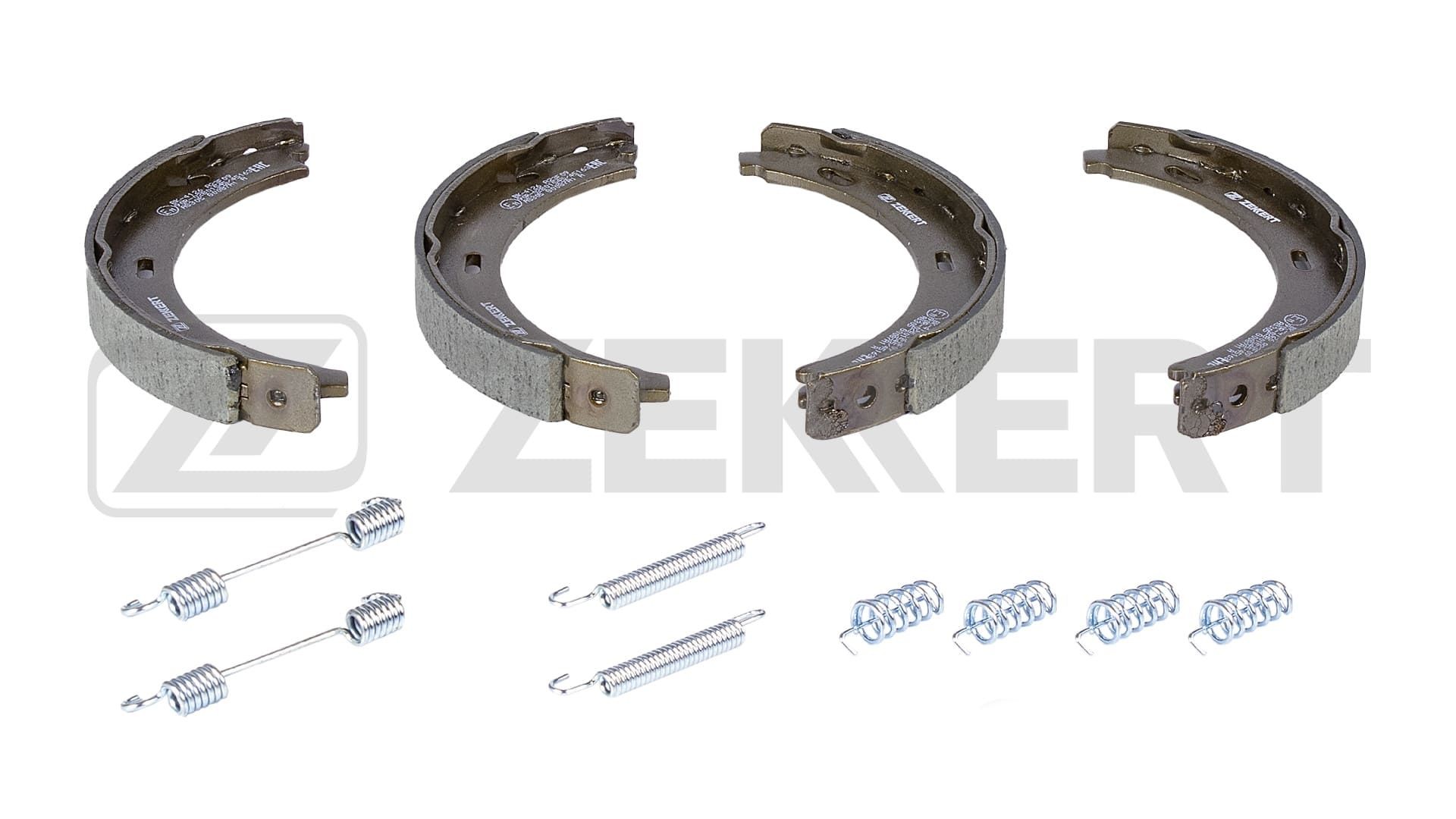 ZEKKERT Bromsbacksats BK-4126 MERCEDES-BENZ bromsbackar ZEKKERT BK-4126
