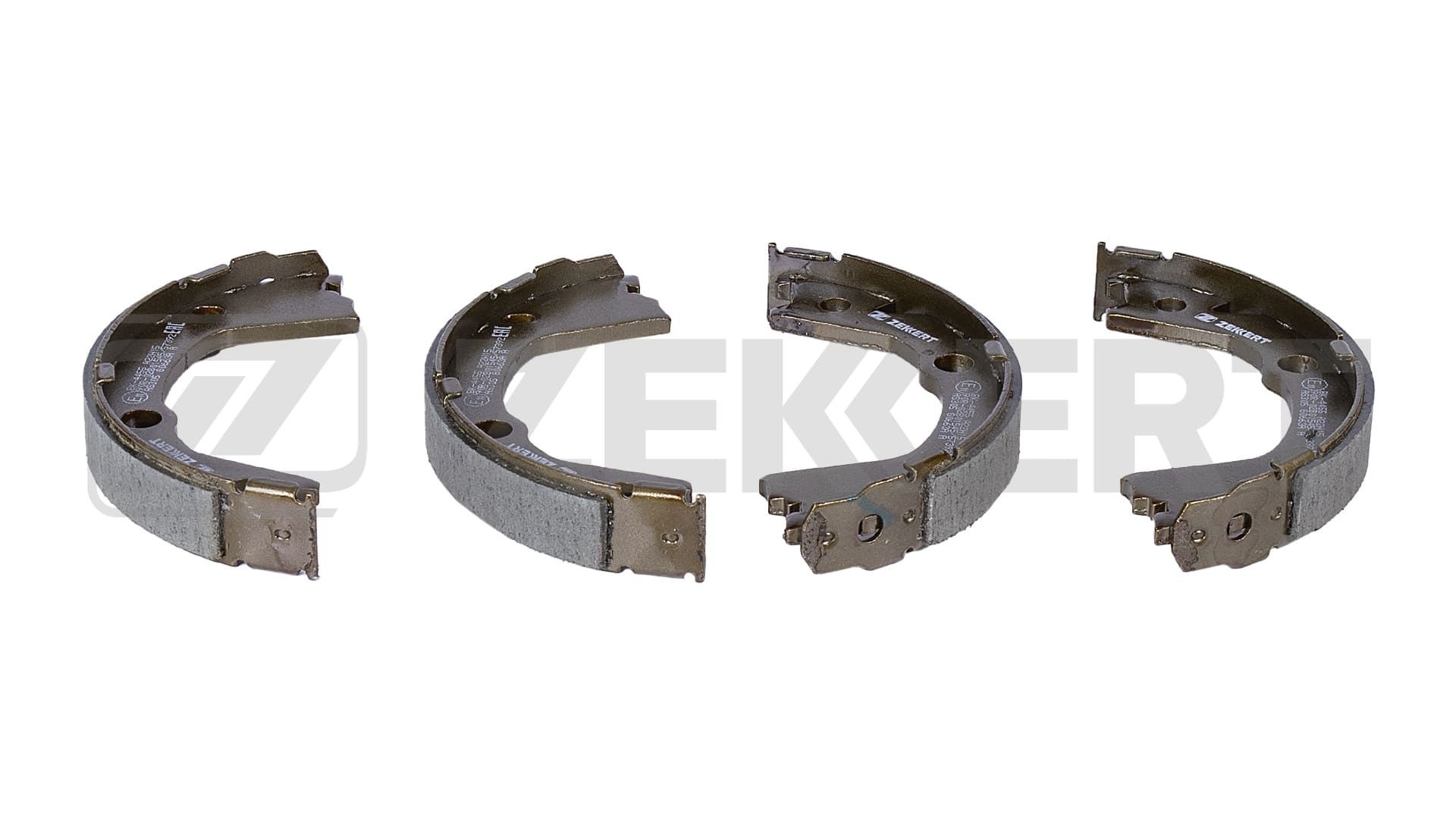 ZEKKERT Bremsesko sett BK-4455 BK-4455 Trommelbremser ZEKKERT MERCEDES-BENZ VIANO