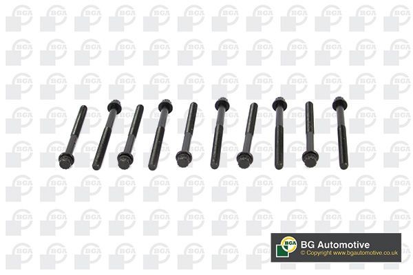 BGA Jeu de boulons de culasse de cylindre BK1318 Hyundai IONIQ Boulon de culasse BGA BK1318