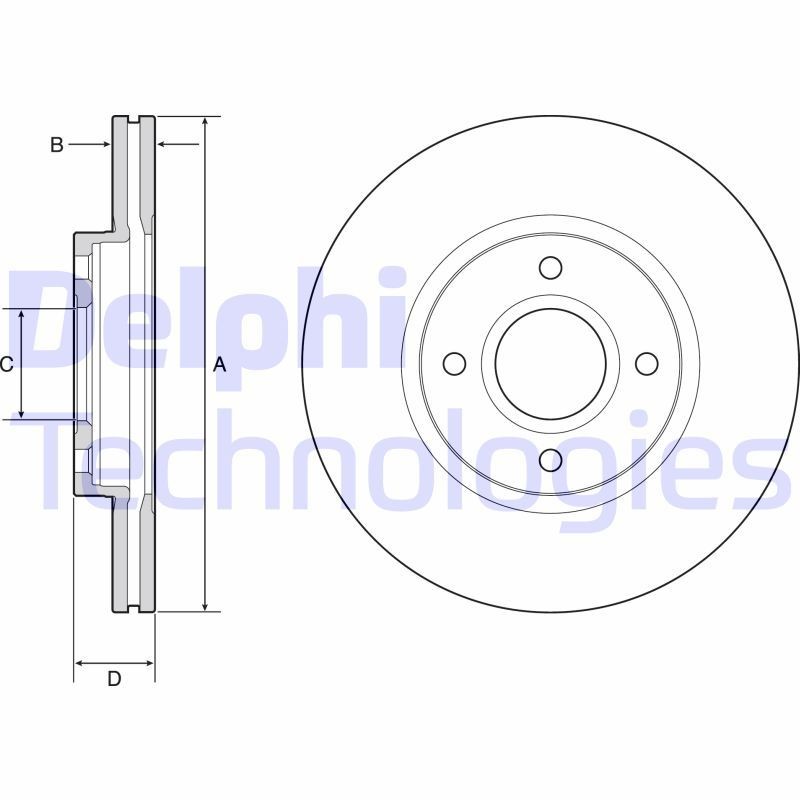 DELPHI Radlagersatz BK1422 Radnabe DELPHI Volkswagen TOURAN BK1422