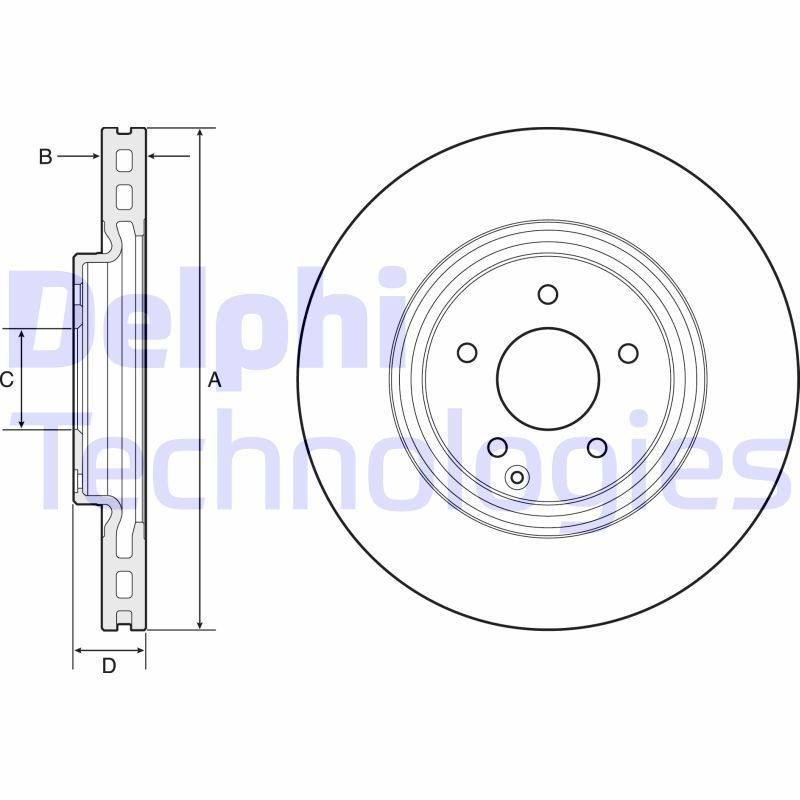 DELPHI Radlagersatz BK1445 BK1445 DELPHI NISSAN Radnabe hinten links rechts