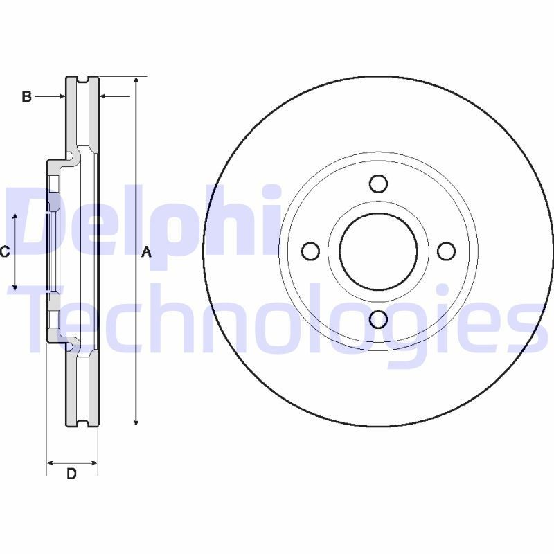 DELPHI Wheel bearing kit BK1511 BK1511 DELPHI wheel bearing for PEUGEOT RCZ