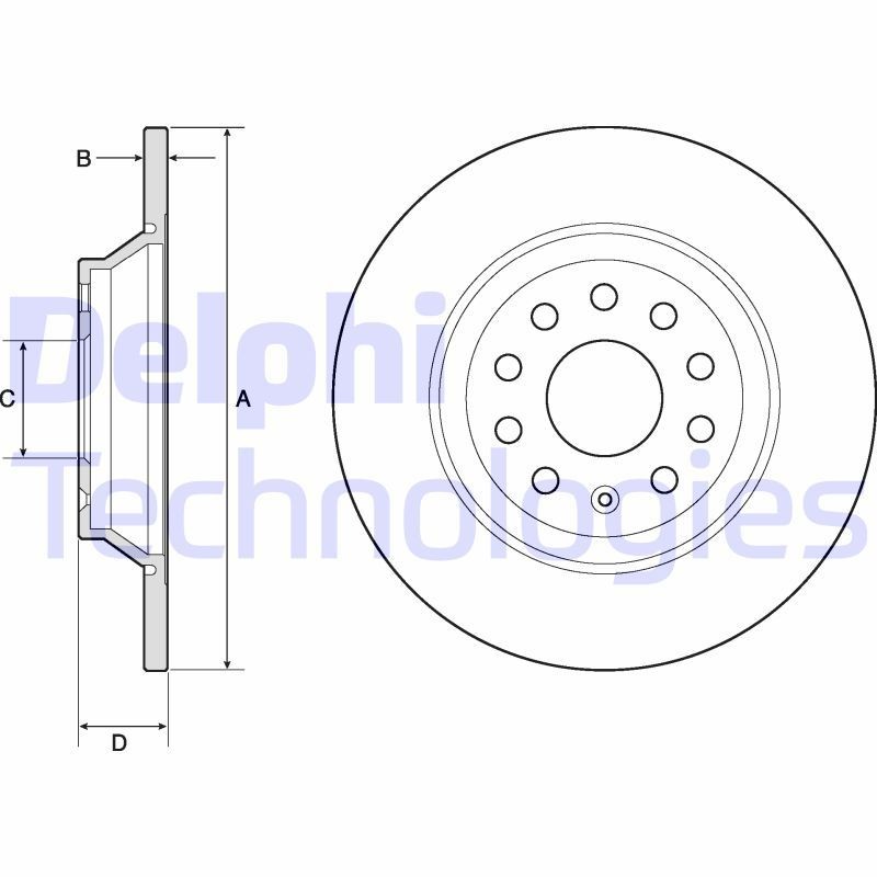 DELPHI Wiellagerset BK1527 Citroën C5 Wielnaven DELPHI BK1527