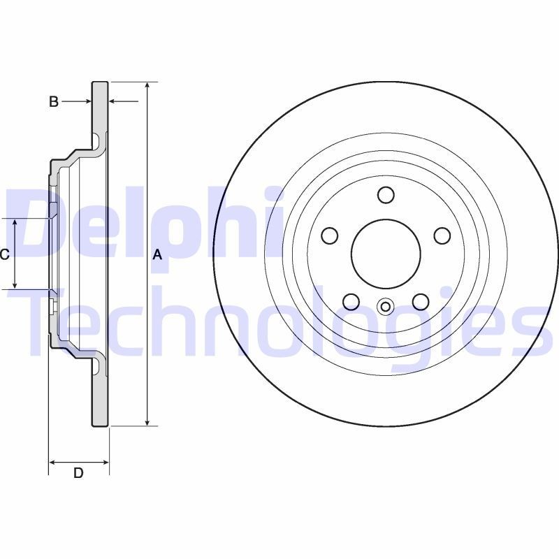 DELPHI Wiellagerset BK1531 Fiat 850 Wiellager set DELPHI BK1531
