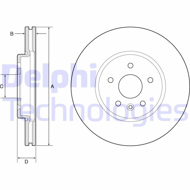 DELPHI Hjullejesæt BK1562 Hjullejer DELPHI 123-serie BK1562 billig