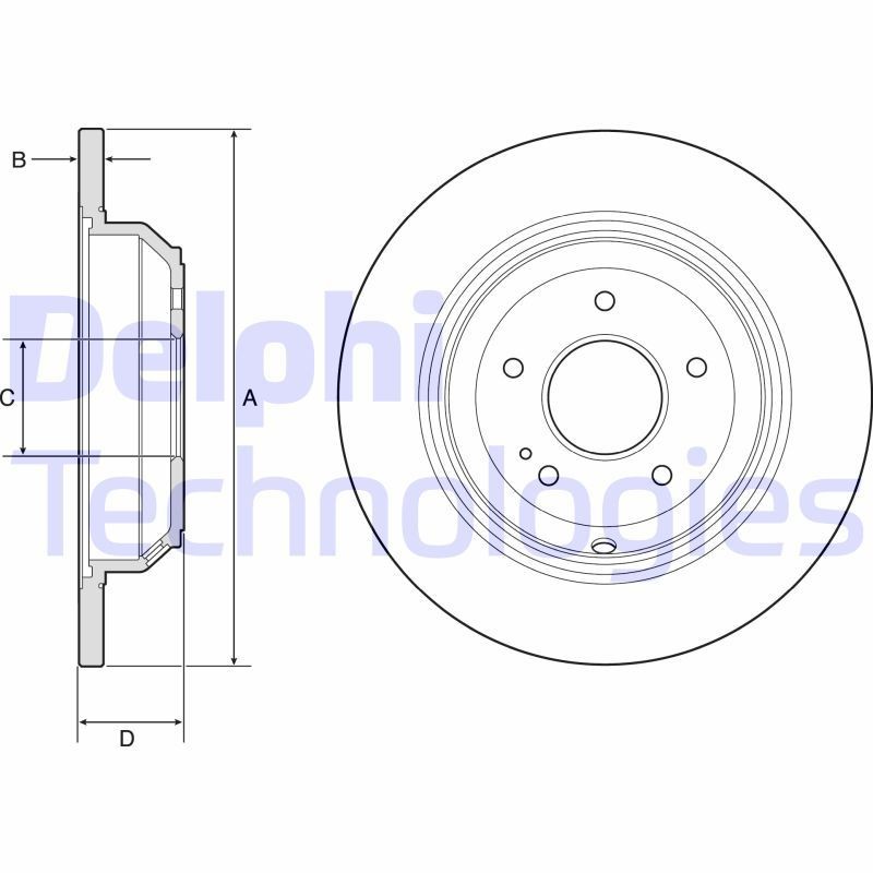 DELPHI Radlagersatz BK1572 Radnabe DELPHI TOURAN BK1572 günstig