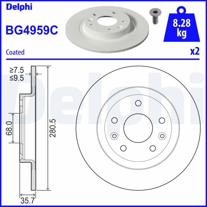 DELPHI Wiellagerset BK1666 Wiellagers DELPHI NV300 BK1666 goedkoop