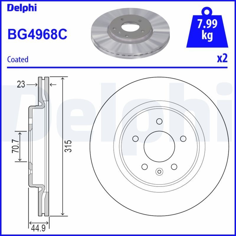 DELPHI Radlagersatz BK1675 Radlager DELPHI Volvo V90 Kombi BK1675